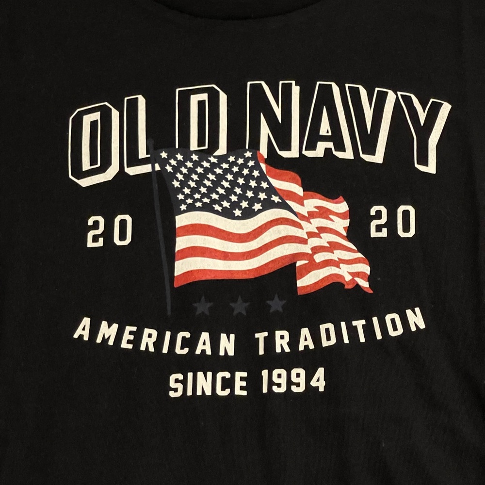 NWT Old Navy American Flag 2020 T-shirt - Picture 2 of 4